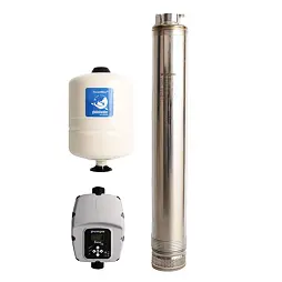 PUMPA ASE2-55 3" 230V 50Hz domácí vodárna s elektronickou regulací, 30m kabel